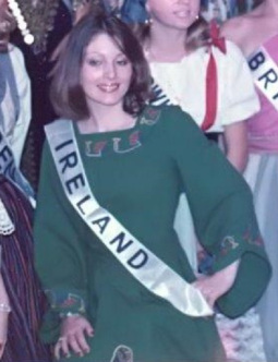 Nuala as Miss Ireland